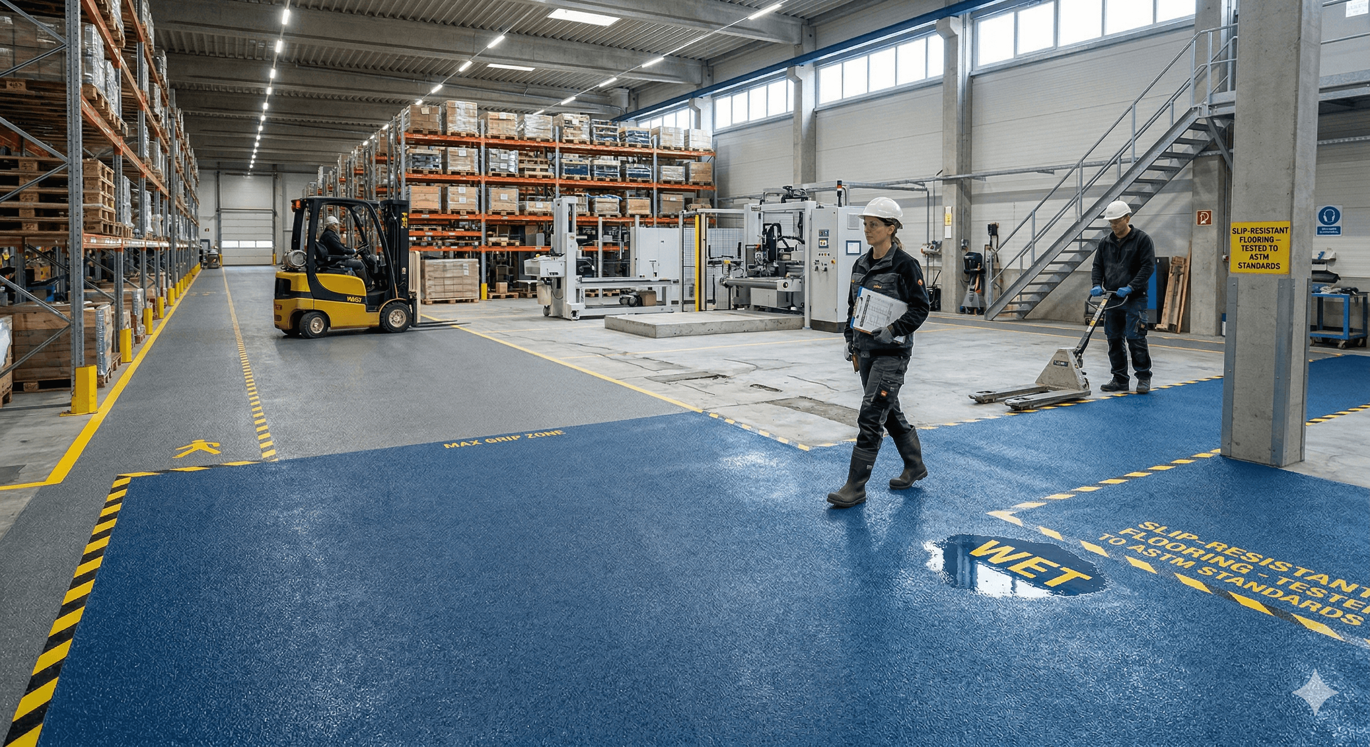 Anti-Skid Flooring Solutions