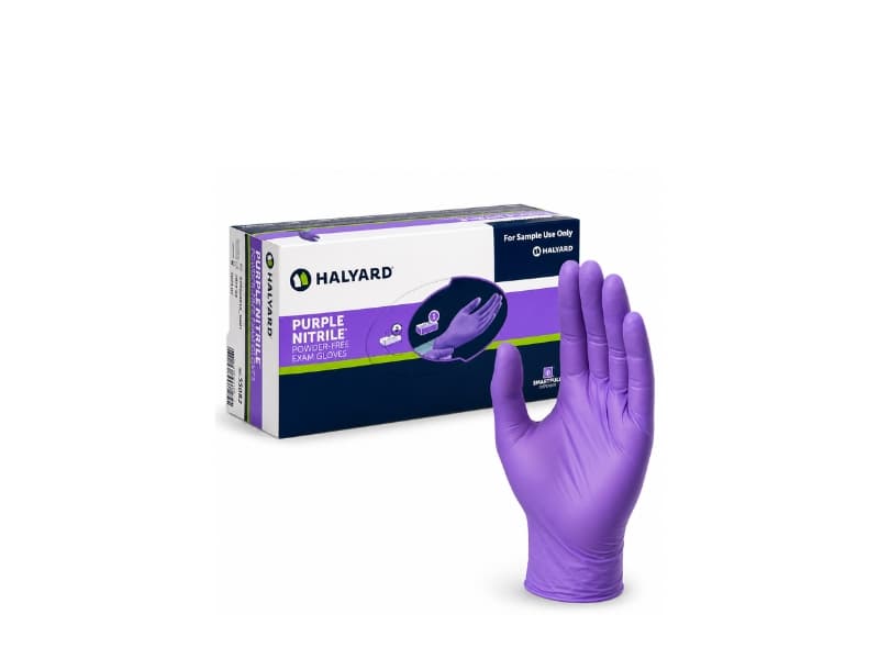 Kimberly-Clark Purple Nitrile Gloves